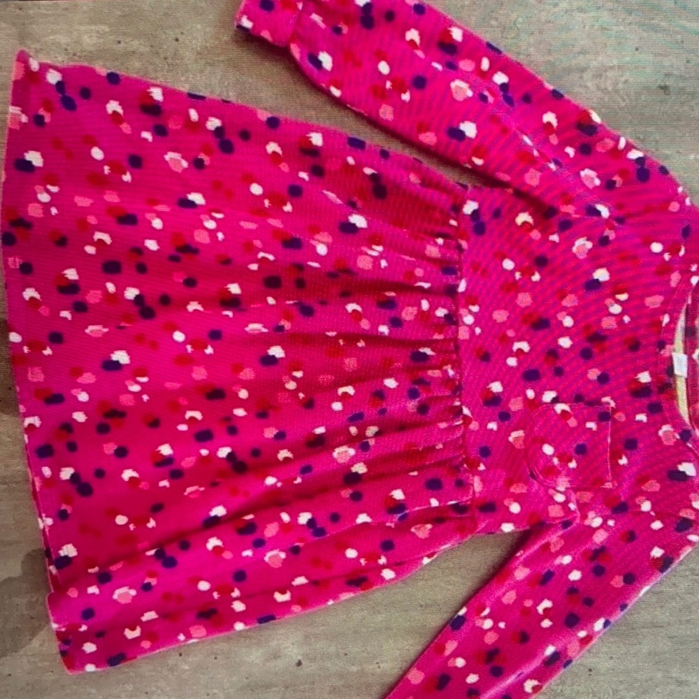 Harper canyon Pink long sleeve sundress